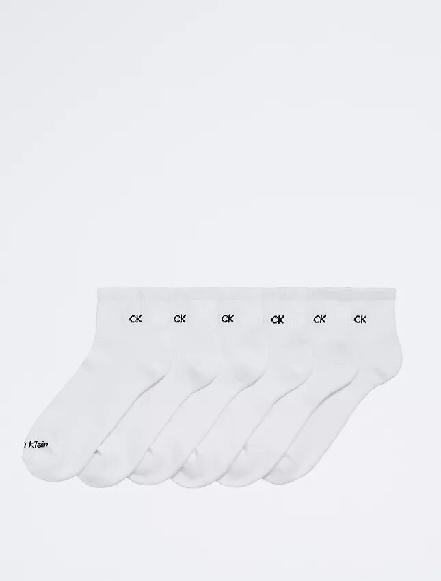 Basic Cushion Quarter 6-Pack Socks Basic Cushion Quarter 6-Pack Socks