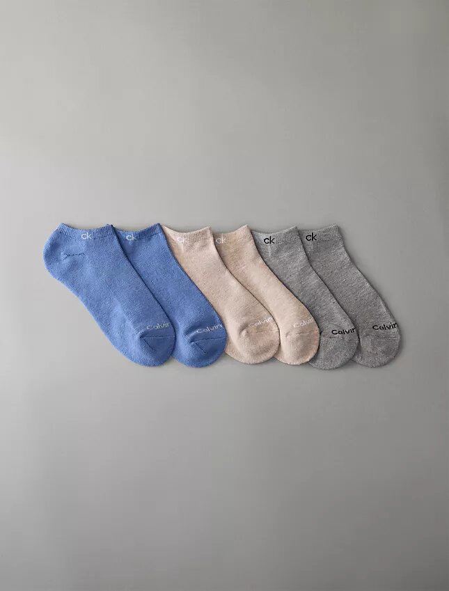 Basic No-Show 6-Pack Socks Basic No-Show 6-Pack Socks