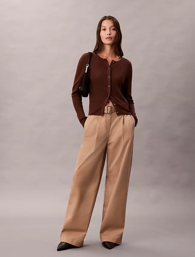 Belted Tailored Pants Belted Tailored Pants