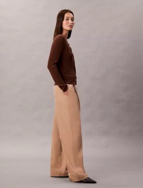 Belted Tailored Pants