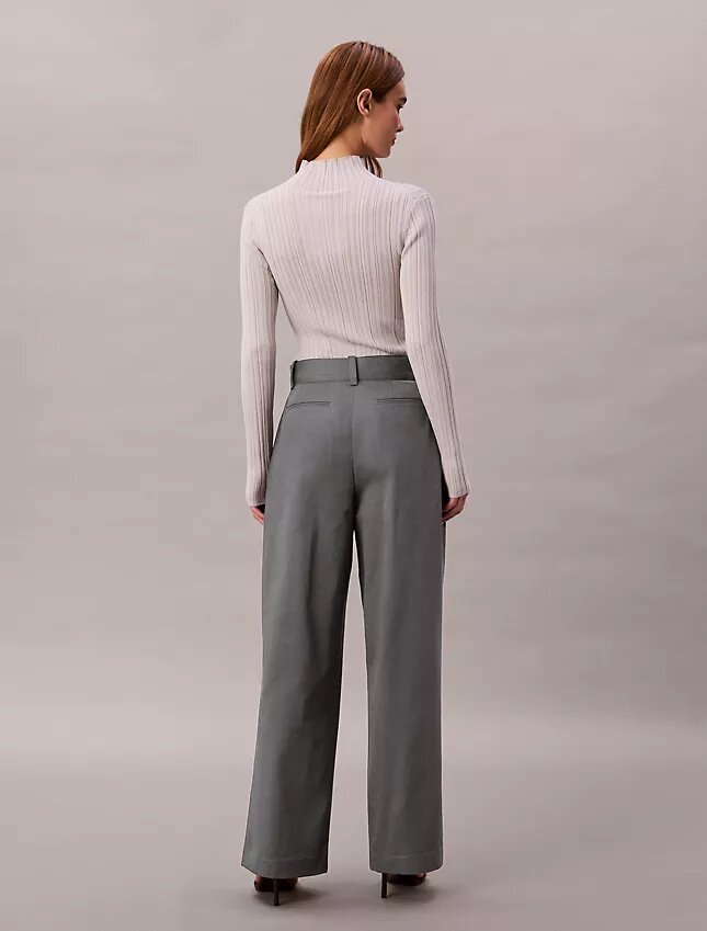 Belted Tailored Pants Belted Tailored Pants