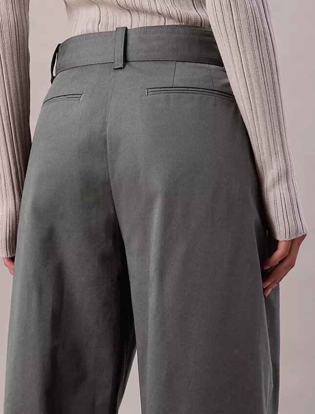 Belted Tailored Pants Belted Tailored Pants