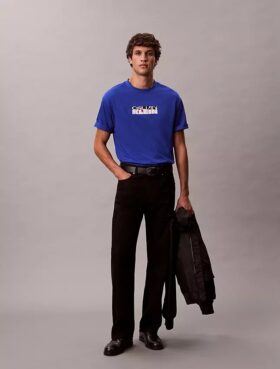 Block Logo Graphic Relaxed T-Shirt Block Logo Graphic Relaxed T-Shirt
