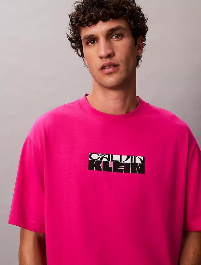 Block Logo Graphic Relaxed T-Shirt Block Logo Graphic Relaxed T-Shirt