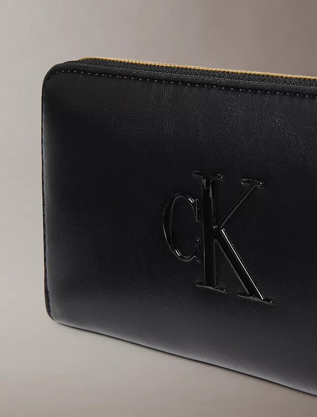 Bold Monogram Long Zip Wallet Bold Monogram Long Zip Wallet