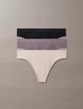 Bonded Flex 3-Pack Mid Rise Thong