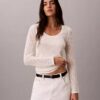 Boucle Pointelle Top Boucle Pointelle Top