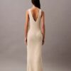 Boucle Rib Sleeveless Midi Dress