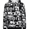 Boys Allover Tonal Graphic Logo Hoodie Boys Allover Tonal Graphic Logo Hoodie