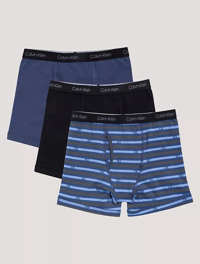 Boys Cotton Stretch 3-Pack Boxer Brief Boys Cotton Stretch 3-Pack Boxer Brief