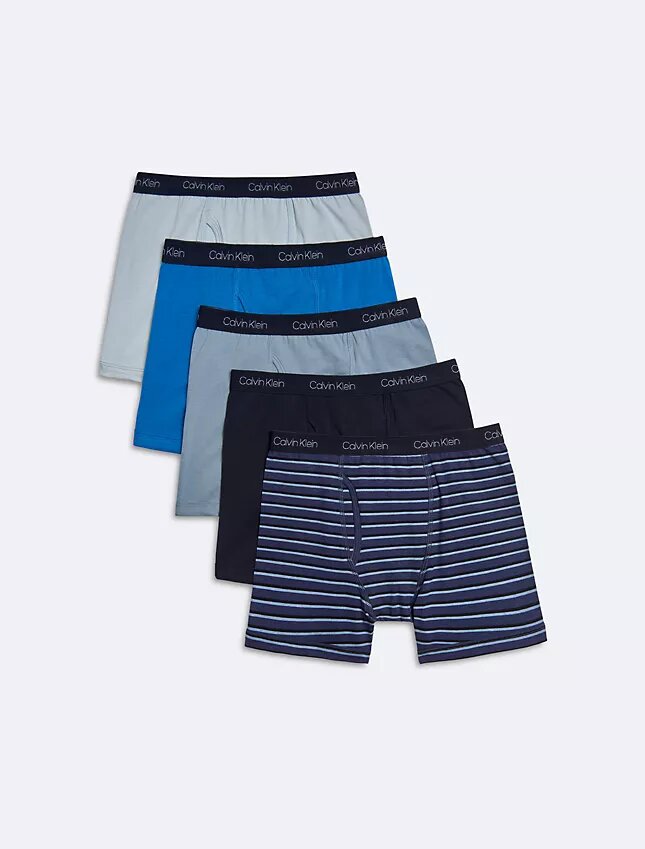 Boys Cotton Stretch 5-Pack Boxer Brief Boys Cotton Stretch 5-Pack Boxer Brief
