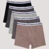 Boys Cotton Stretch 5-Pack Boxer Brief Boys Cotton Stretch 5-Pack Boxer Brief