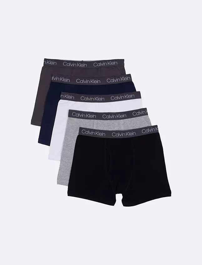 Boys Cotton Stretch 5-Pack Boxer Brief Boys Cotton Stretch 5-Pack Boxer Brief