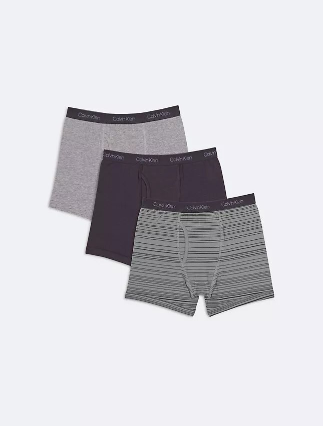 Boys Cotton Stretch Logo 2-Pack Boxer Brief Boys Cotton Stretch Logo 2-Pack Boxer Brief