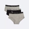 Boys Cotton Stretch Logo 3-Pack Brief Boys Cotton Stretch Logo 3-Pack Brief