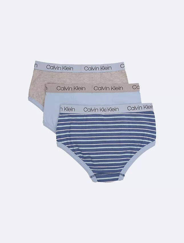 Boys Cotton Stretch Logo 3-Pack Brief Boys Cotton Stretch Logo 3-Pack Brief