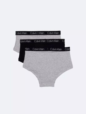 Boys Cotton Stretch Logo 3-Pack Brief