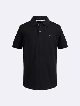 Boys Micro Pique Solid Polo Shirt