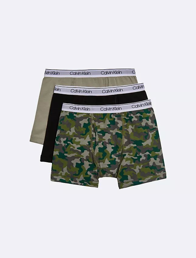 Boys Modern Cotton Stretch 3-Pack Boxer Brief Boys Modern Cotton Stretch 3-Pack Boxer Brief