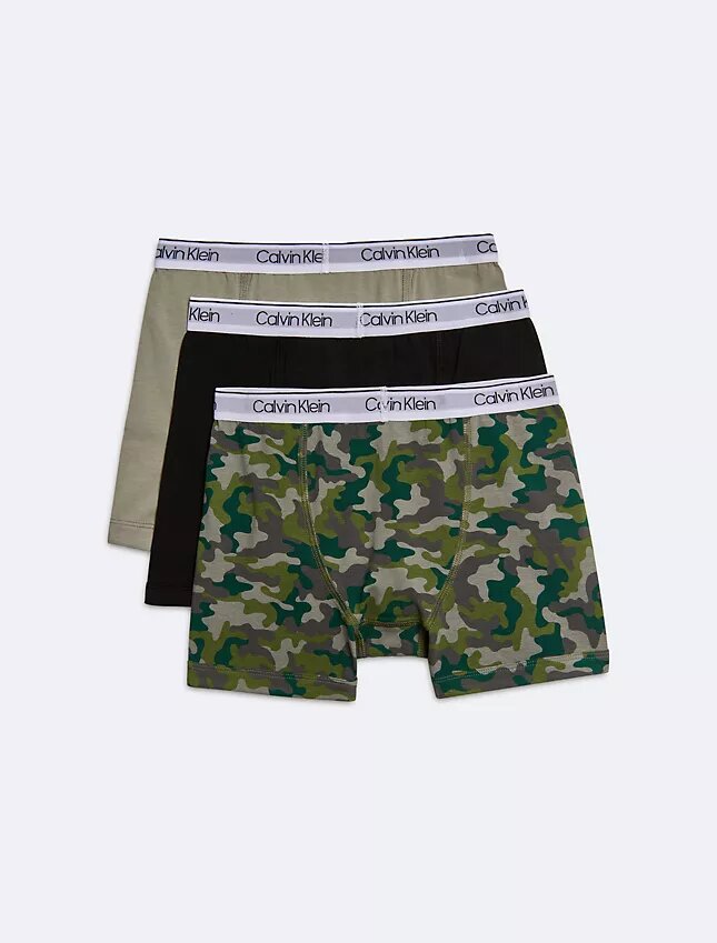 Boys Modern Cotton Stretch 3-Pack Boxer Brief Boys Modern Cotton Stretch 3-Pack Boxer Brief
