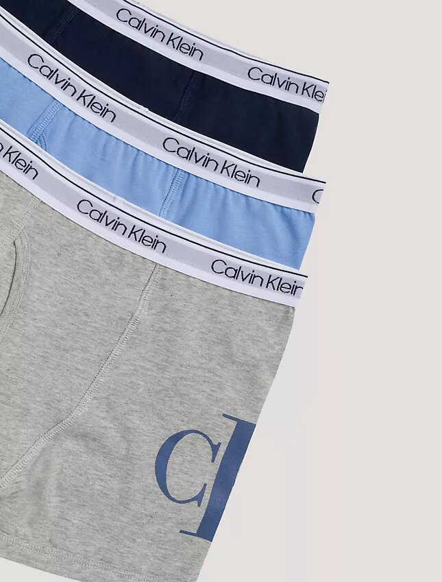 Boys Monogram Cotton Stretch 3-Pack Boxer Brief Boys Monogram Cotton Stretch 3-Pack Boxer Brief