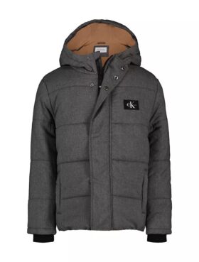 Boys Monologo Patch Puffer Jacket