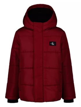 Boys Monologo Patch Puffer Jacket