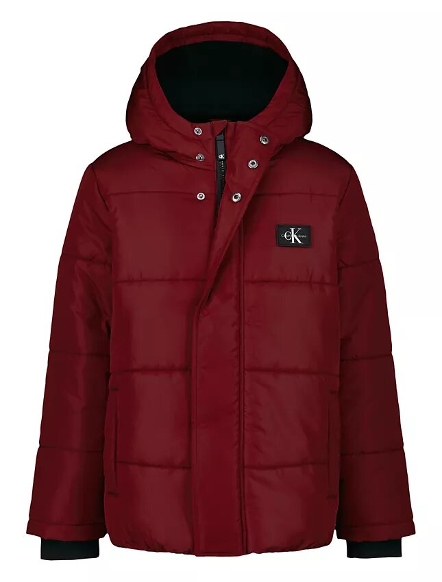 Boys Monologo Patch Puffer Jacket Boys Monologo Patch Puffer Jacket