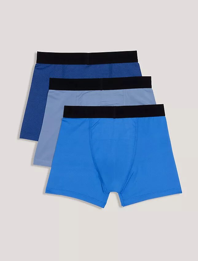 Boys Performance Mesh 3-Pack Boxer Brief Boys Performance Mesh 3-Pack Boxer Brief