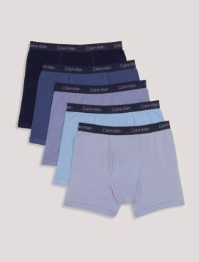 Boys Solid 5-Pack Boxer Brief
