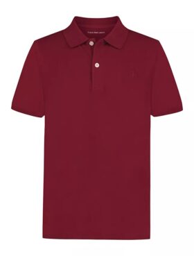 Boys Tonal Monogram Polo Shirt