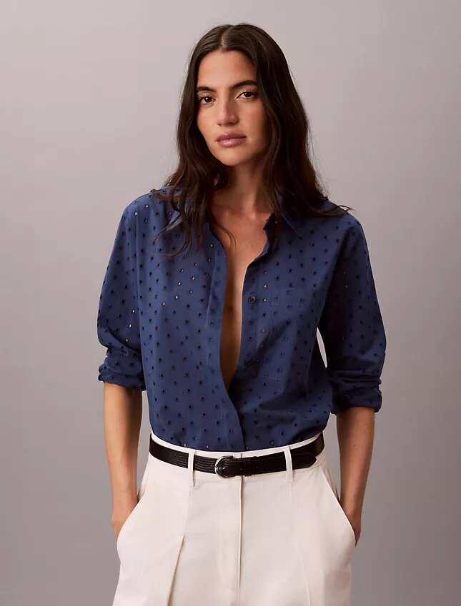 Broderie Anglaise Button-Down Shirt Broderie Anglaise Button-Down Shirt