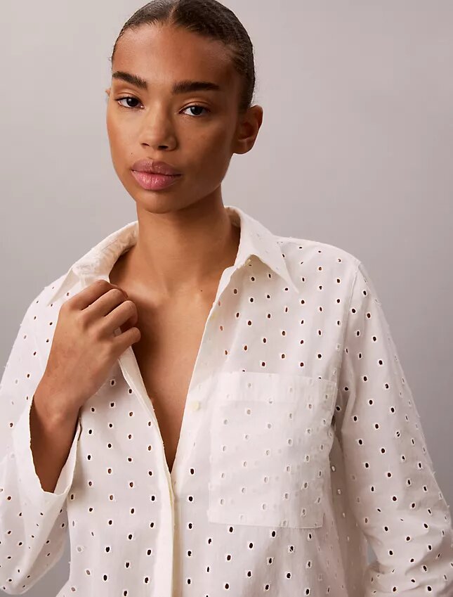 Broderie Anglaise Button-Down Shirt Broderie Anglaise Button-Down Shirt