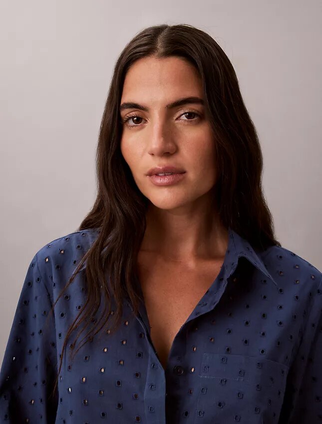 Broderie Anglaise Button-Down Shirt Broderie Anglaise Button-Down Shirt