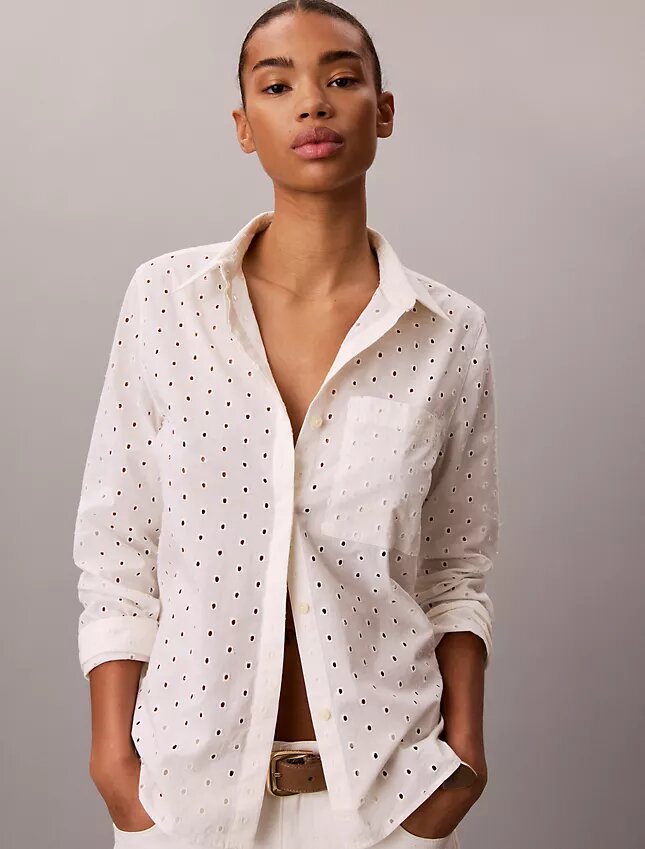 Broderie Anglaise Button-Down Shirt Broderie Anglaise Button-Down Shirt