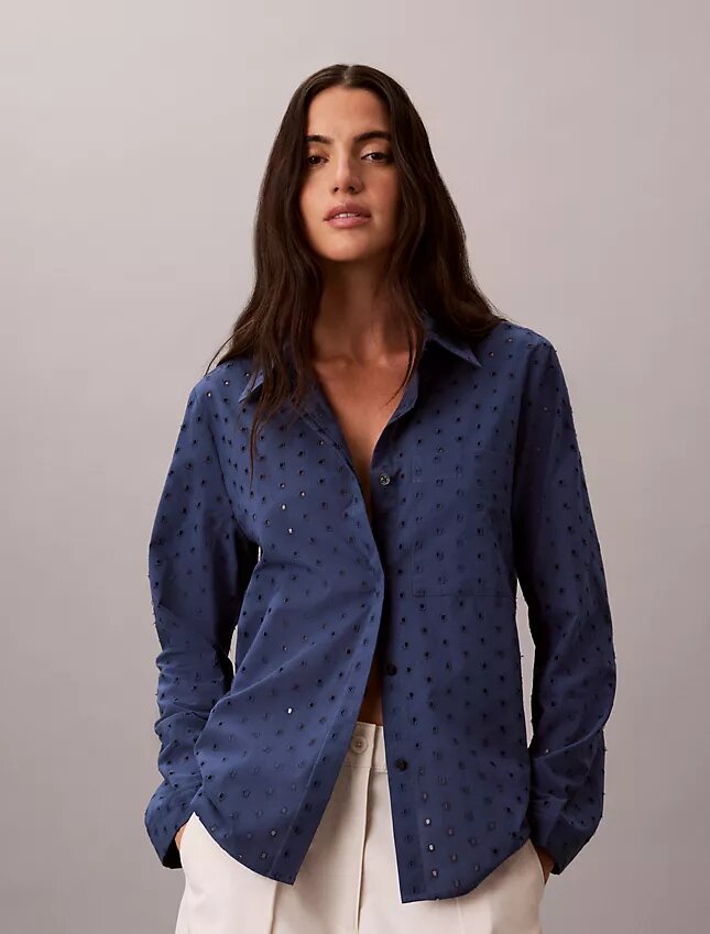 Broderie Anglaise Button-Down Shirt Broderie Anglaise Button-Down Shirt