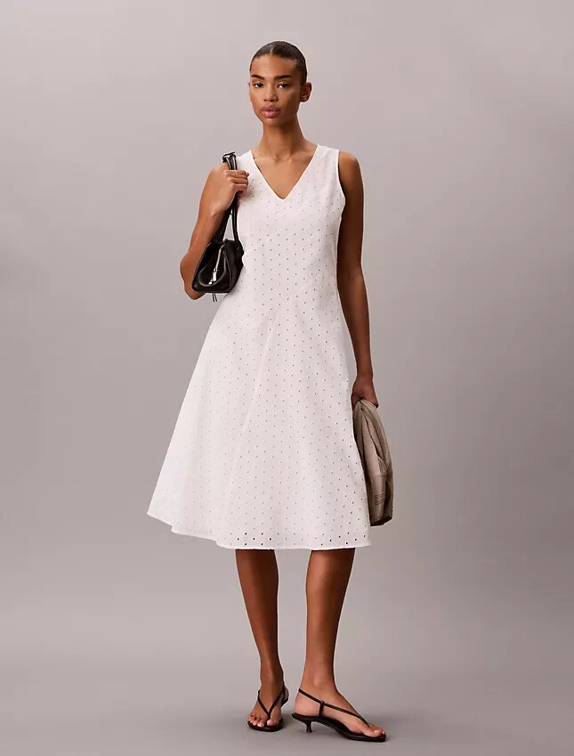 Broderie Midi Dress Broderie Midi Dress