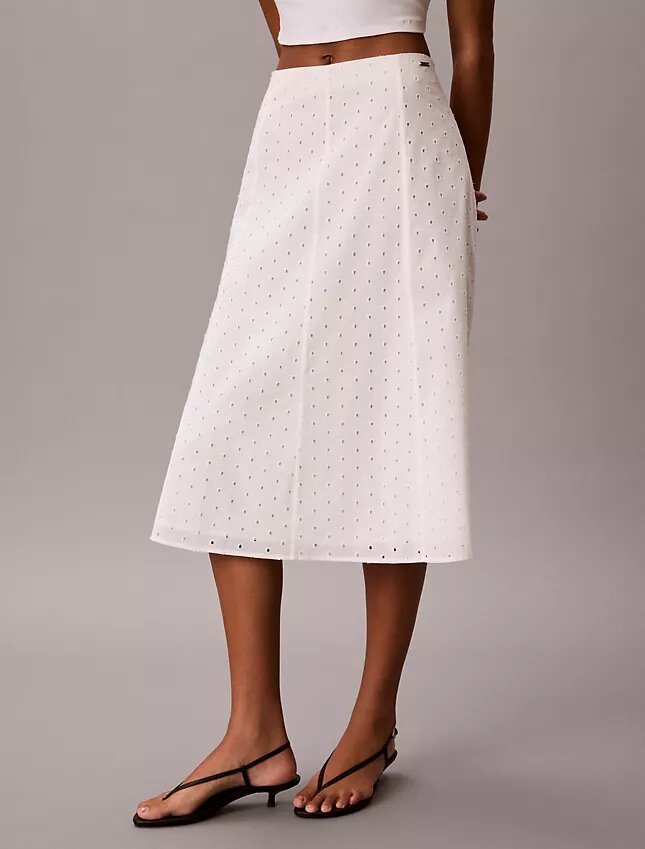 Broderie Midi Skirt Broderie Midi Skirt