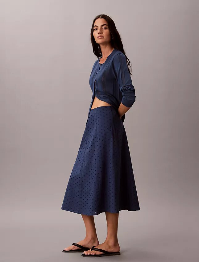 Broderie Midi Skirt Broderie Midi Skirt