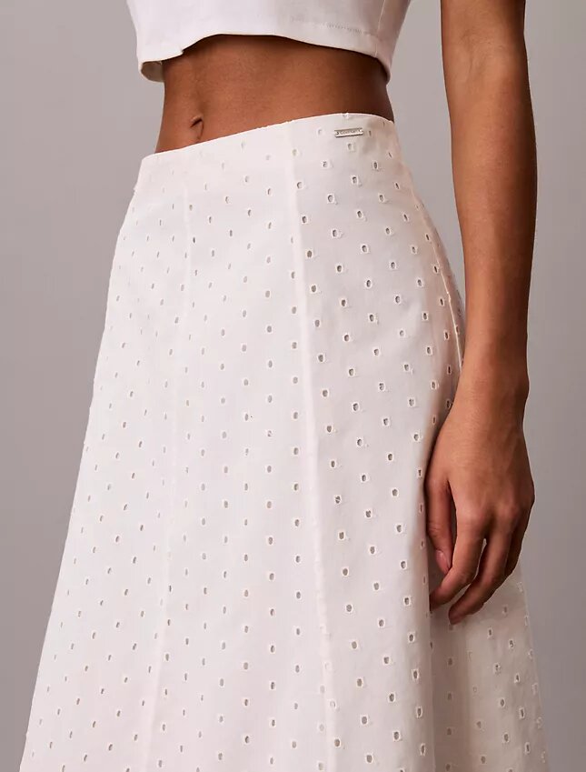 Broderie Midi Skirt Broderie Midi Skirt
