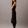 Brushed Wool Blend Strapless Dress Brushed Wool Blend Strapless Dress