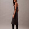 Brushed Wool Blend Strapless Dress Brushed Wool Blend Strapless Dress