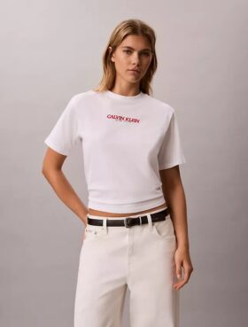 Calvin Klein Logo Graphic Boxy Tee