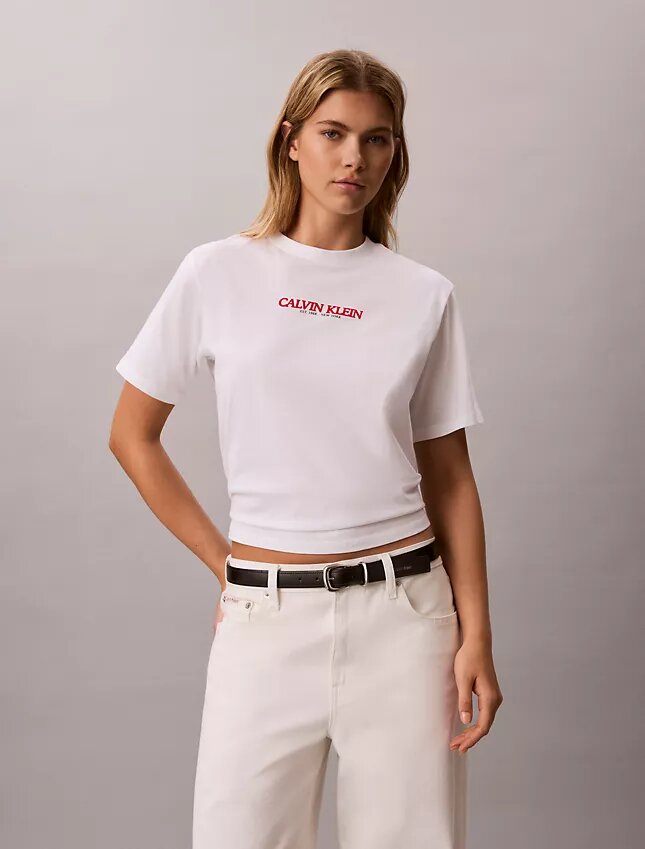 Calvin Klein Logo Graphic Boxy Tee Calvin Klein Logo Graphic Boxy Tee