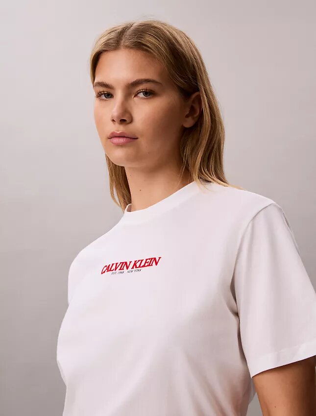 Calvin Klein Logo Graphic Boxy Tee Calvin Klein Logo Graphic Boxy Tee