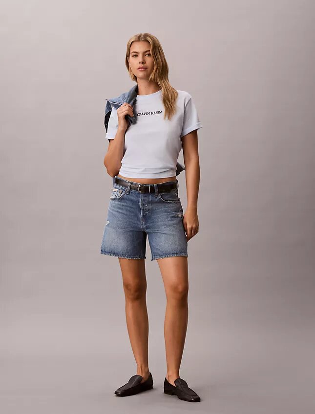 Calvin Klein Logo Graphic Boxy Tee Calvin Klein Logo Graphic Boxy Tee