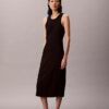Calvin Klein Logo Midi Tank Dress
