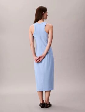 Calvin Klein Logo Midi Tank Dress