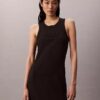 Calvin Klein Logo Midi Tank Dress