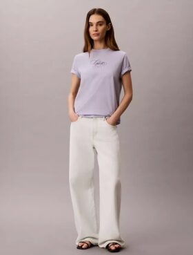 Calvin Script Logo Classic Tee